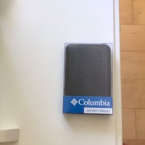 Columbia brand security wallet